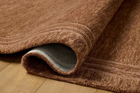 Loloi Leanne Ford Craven Collection CVN-02 Spice/Rose 9'-3" x 13' Area Rug Geometrical, Patterned, Neutral, Living Room, Bedroom, Dining Room in Saudi Arabia