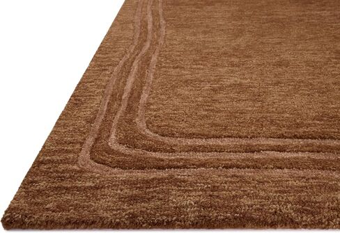 Loloi Leanne Ford Craven Collection CVN-02 Spice/Rose 9'-3" x 13' Area Rug Geometrical, Patterned, Neutral, Living Room, Bedroom, Dining Room in Saudi Arabia
