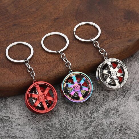 Car Turbo Keychain, Creative Charming Polished Turbocharger Key Chain, Mini Auto Turbo Key Ring Decoration in Saudi Arabia