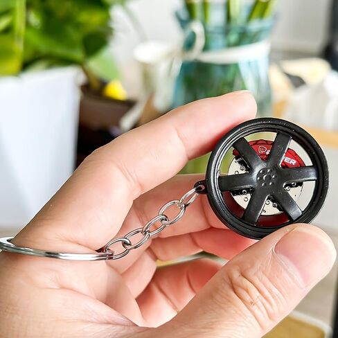 Car Turbo Keychain, Creative Charming Polished Turbocharger Key Chain, Mini Auto Turbo Key Ring Decoration in Saudi Arabia