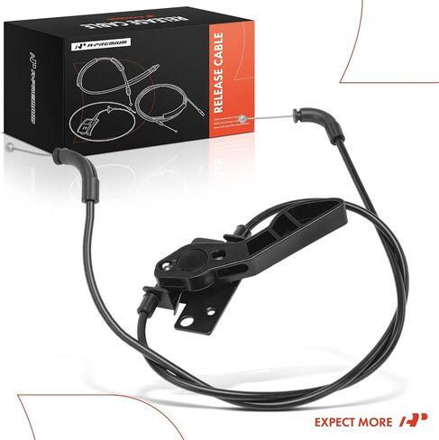 A-Premium Front Hood Latch Release Cable with Handle Compatible with BMW 528i 2011-2016, 535d 2014-2016, 535i GT xDrive 2011-2017, 550i GT 2010-2015, 640i Gran Coupe 2013-2019, 740i, 36.61 inches in Saudi Arabia