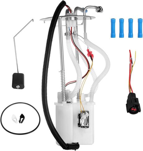Fuel Pump Assembly w/Sending Unit Replacement for Ford E-150 E-250 E-350 Econoline 1992 1993 1994 1995 1996 L6-4.9L V8-5.0L 5.8L 7.5L OEM E2220M in Saudi Arabia