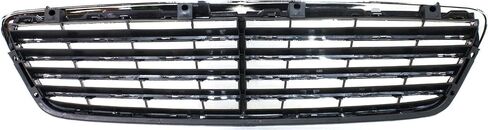 Garage-Pro Grille Assembly Compatible with 2003-2007 Mercedes Benz C230, Fits 2001-2005 Mercedes Benz C240, Fits 2006-2007 Mercedes Benz C280 Chrome Shell with Painted Black Insert in Saudi Arabia