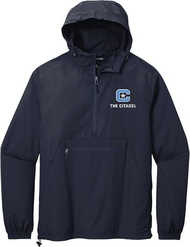 متجر نادي نسائي Letters Shop سترة واقية من الرياح - بلوفر Anorak قابل للتعبئة in Kuwait