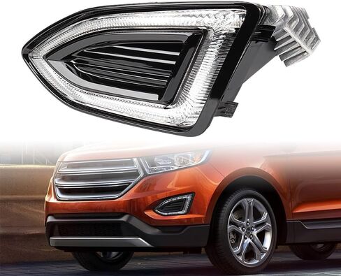 Astra Depot Daytime Running Light Park Lamp DRL 900lm Fog Light Assembly Compatible for Ford Edge Fog Light 2015-2018 Driver Side, Left Side Replace for FT4Z13200H | FO2520192 in Saudi Arabia