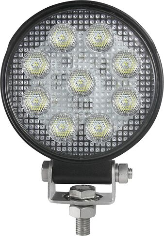 HELLA 357101002 ValueFit 5 Round 1.0 LED مصباح عمل قريب المدى، أسود in Saudi Arabia