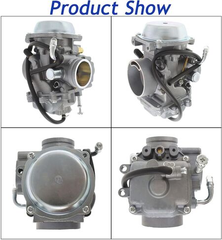 Silscvtt Carburetor Replacement for Polaris Hawkeye 300 400 Replacement for Magnum 425 Replacement for Worker 500 Carb with Intake Boot in Saudi Arabia