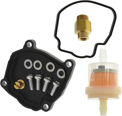 Silscvtt Carburetor Replacement for Polaris Hawkeye 300 400 Replacement for Magnum 425 Replacement for Worker 500 Carb with Intake Boot in Saudi Arabia