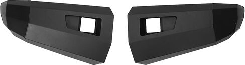 ECOTRIC Front Bumper Compatible with 2017-2022 Ford F250 F350 F450 Super Duty W/LED Light, Winch Plate and D-Rings 3 PCS Bumper Assembly Steel Powder Coated Black - 2 packages in Saudi Arabia