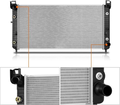 DPI-2948 OE Style Radiator Compatible with 03-07 Silverado/Sierra 8.1L w/o Allison Trans in Saudi Arabia
