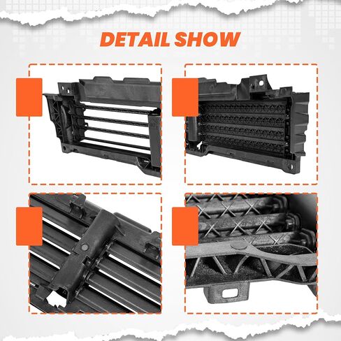 HECASA Active Grille Shutter Front Upper w/o Motor Compatible with 2018-2021 Honda Accord Sedan 4-Door Replacement for 71300-TVA-A01 HO1206107 Active Grille Assembly Air Upper Shutter in Saudi Arabia