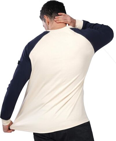 FR Shirts for Men Lightweight Welding Shirts, Long Sleeve 6.5oz 100% Cotton CAT2 / HRC2 Flame Resistant Shirt in Saudi Arabia