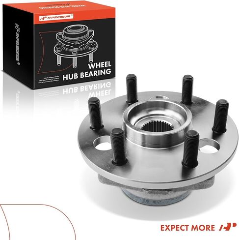 A-Premium Front Wheel Bearing and Hub Assembly with 6-Lug Compatible with Chevrolet K1500 1988-1991, GMC K1500 1988-1991, with Light Duty Suspension in Saudi Arabia
