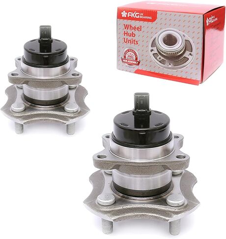 FKG 512209 Rear Wheel Bearing Hub Assembly fit for 2004-2006 Scion XA, 2004-2006 Scion XB, 2000-2005 Toyota Echo, 4Lugs Set of 2 in Saudi Arabia