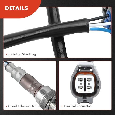 A-Premium O2 Oxygen Sensor Compatible with XJ8 04-05, XJR 04-05, XK8 03-06, XKR 03-06, S-Type 03-06, Super V8 05, Vanden Plas 04-06, X-Type 02-08, 2.5L 3.0L 4.2L, Upstream Left & Right, 2-PC Set in Saudi Arabia