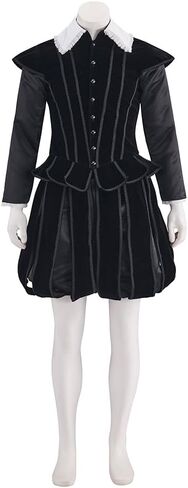 زي تيودور إليزابيث للرجال من عصر النهضة تيودور برينس نوبل كينج هنري زي مزدوج جاكيت وسروال in Kuwait