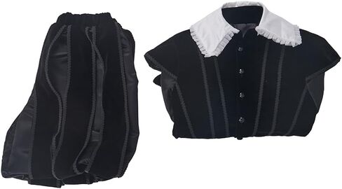 زي تيودور إليزابيث للرجال من عصر النهضة تيودور برينس نوبل كينج هنري زي مزدوج جاكيت وسروال in Kuwait