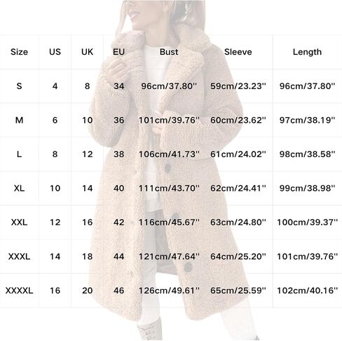 Sherpa Jacket Women Button Down Faux Fur Shearling Coats Oversized Fleece Warm Outerwear Collared Teddy Bear Coat in Saudi Arabia