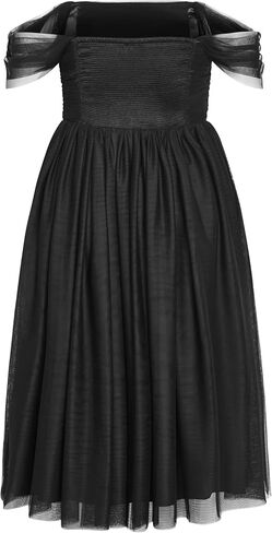 City Chic Women's Plus Size Dress - Lulu Midi in Saudi Arabia