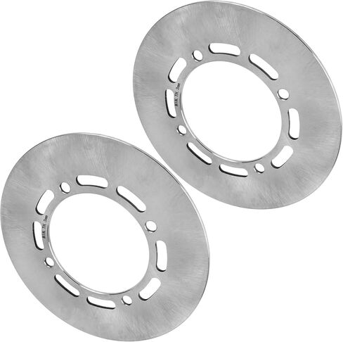 Caltric 2 Front Brake Disc Rotor Compatible with Yamaha Grizzly 660 YFM660F 4x4 2003-2008 in Saudi Arabia