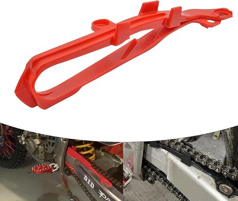 واقي حماية دليل منزلق لسلسلة دراجة نارية Swingarm لهوندا CR125R CR250R 2000-2007، CRF250R 2004-2009، CRF250X 2004-2013، CRF450R 2002-2008، CRF450X 2005-2009 (أحمر) in Kuwait