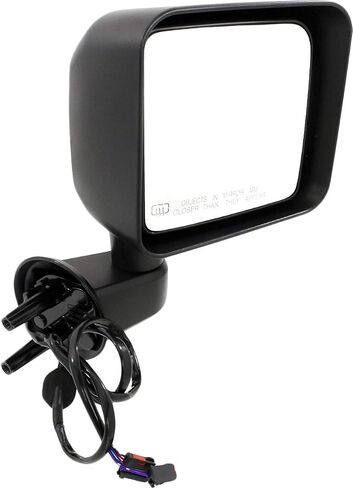 Garage-Pro Mirror Compatible with 2015-2017 Jeep Wrangler and 2018 Wrangler JK Passenger Side, Heated, Power Glass in Saudi Arabia