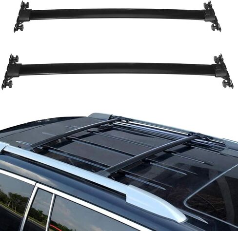 OCPTY Roof Rack Cross Bars Fit for Toyota for Highlander 2008 2009 2010 2011 2013 Cargo Bars for Cargo Carrier Bag Luggage Kayak Canoe Bike Snowboard Skiboard in Saudi Arabia