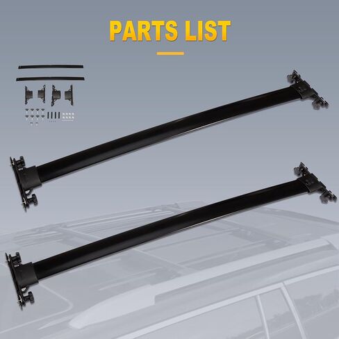 OCPTY Roof Rack Cross Bars Fit for Toyota for Highlander 2008 2009 2010 2011 2013 Cargo Bars for Cargo Carrier Bag Luggage Kayak Canoe Bike Snowboard Skiboard in Saudi Arabia