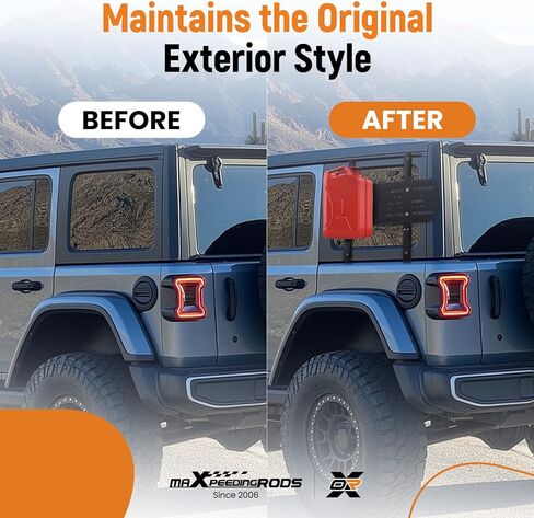 مجموعة لوحة تخزين النافذة الخلفية من maxpeedingrods لسيارة جيب رانجلر JL 2018-2024 لألواح الجر والعلبة in Kuwait