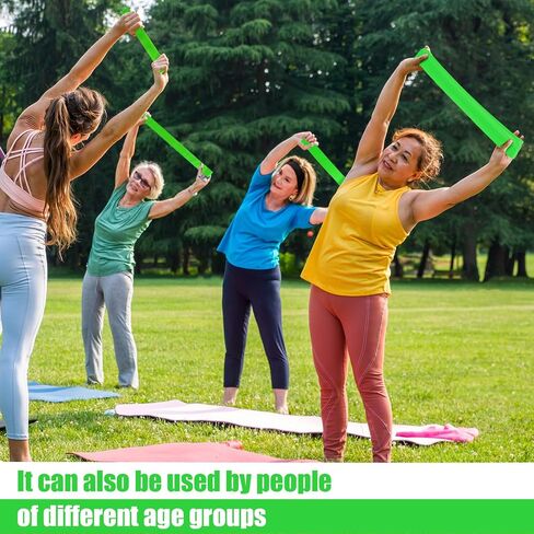 Deekin 20 Pcs Resistance Bands Resistance Loop Exercise Bands Exercise Equipment Elastic Band for Women and Men Home Fitness, Gym, Yoga in Saudi Arabia