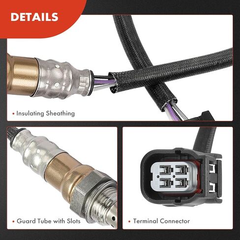 A-Premium O2 Oxygen Sensor Compatible with Honda Odyssey 2018-2019 3.5L, Upstream & Downstream, 4-PC Set in Saudi Arabia