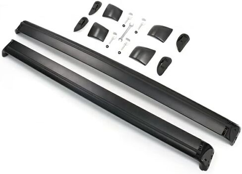 قضبان سقف متقاطعة من سبائك الألومنيوم لطراز تسلا 3 2017-2023 2024 رف سقف للأمتعة مع قفل in Kuwait