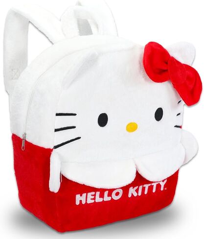 Hello Kitty Plush Backpack Set - Bundle with 15" Sanrio Plushie Backpack Doll with Carrying Straps Plus Tattoos, Stickers, and More for Kids in Saudi Arabia