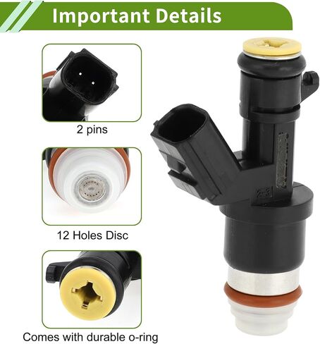 4 Pcs No.16450R40A01 Fuel Injector for Honda Civic Si 2.4 2012-2015 for Accord 2.4 2008-2012 for CR-V 2.4 2010-2011 in Saudi Arabia
