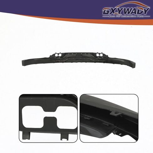 GXYWADY Front Lower Bumper Valance with Chrome Skid Plate with Tow Hook Holes Set Replacement for Silverado 1500 with Z71 2016 2017 2018 2019 Replacement for 84029815 23243083 in Saudi Arabia