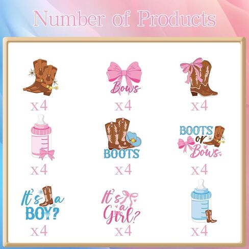 زخارف حفلة عيد ميلاد coquete - 36pcs القوس الأسود كب كيك أعلى القبعات الديكور القوس حفلة دش الطفل مستلزم in Kuwait