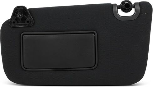SCITOO Left Driver Side Black Sun Visor Assembly fit for 2013 2014 2015 2016 2017 2018 2019 for Nissan Sentra Without Sunroof in Saudi Arabia