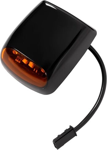 HECASA LED Roof Marker Lights Compatible with 2015-2019 Chevy Chevrolet Silverado Sierra 2500 HD 3500 HD Cab Marker Top Clearance Running Lights Amber Light Replacement for 23463750 22794642 in Saudi Arabia