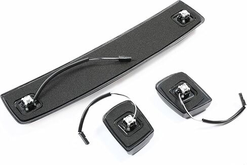 HECASA LED Roof Marker Lights Compatible with 2015-2019 Chevy Chevrolet Silverado Sierra 2500 HD 3500 HD Cab Marker Top Clearance Running Lights Amber Light Replacement for 23463750 22794642 in Saudi Arabia