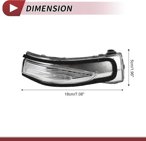 1 Pcs Car Mirror Turn Signal Light for Hyundai Santa Fe 2019-2021 Right LED Trun Signal Light Lamp in Saudi Arabia