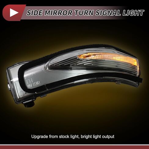 1 Pcs Car Mirror Turn Signal Light for Hyundai Santa Fe 2019-2021 Right LED Trun Signal Light Lamp in Saudi Arabia