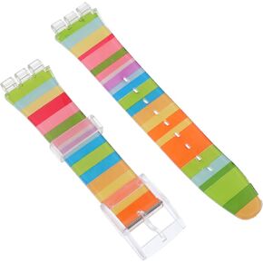 Housoutil 2PCS حزام ووتش الملحقات سيليكون حزام الساعة إكسسوارات رياضية الساعات Reloj Inteligente سيليكون in Saudi Arabia