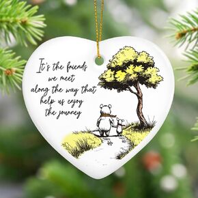 Christmas Friendship Gifts for Women Friends - Christmas Ornaments 2025 - BFF Bestie Birthday Gifts for Women Friendship, Friend Gift for Friends Female, Friend Ornament for Xmas Decorations in Saudi Arabia