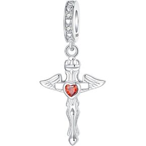 Boy Dangle Charm 925 Sterling Silver Charm Fits Women's Charm Bracelet & Necklace Valentine's Day Mother's Day Jewelry Gifts for Women in Saudi Arabia