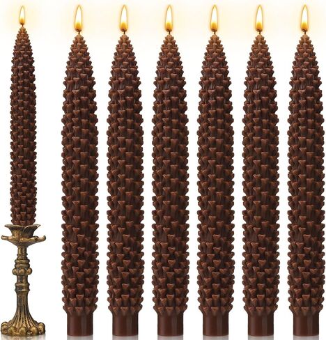 Nuanchu 6 Pcs Skull Shaped Taper Candles White Skulls Candle Halloween Table Centerpieces Goth Night Candlesticks Gifts Skeleton Decoration for Dinner Holiday Halloween Horror Gothic Party in Saudi Arabia