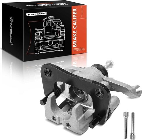 A-Premium Disc Brake Caliper Assembly with Bracket Compatible with Kawasaki- Mule PRODX PRODXT 2016-2019 2021, Mule PROFX 2016-2022, Mule PROFXR 2018-2022, Mule PROFXT 2016-2023, Rear Left Driver Side in Saudi Arabia