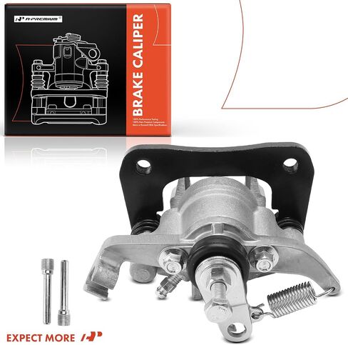 A-Premium Disc Brake Caliper Assembly with Bracket Compatible with Kawasaki- Mule PRODX PRODXT 2016-2019 2021, Mule PROFX 2016-2022, Mule PROFXR 2018-2022, Mule PROFXT 2016-2023, Rear Left Driver Side in Saudi Arabia