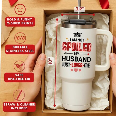 Christmas Gift for Mom - Best Mom Ever Coffee Tumbler 40 Oz With Handle and Straw, Mama Tumbler, Best Mom Ever Mug, Mom Birthday Present, Mama Cup, Mothers Day Gift Tumbler, Moms Christmas Gift Ideas in Kuwait