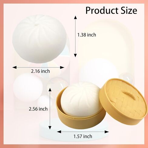 4 أجهزة الكمبيوتر الزلابية الزلابية الزلابية كرة الإجهاد تضغط على البالغين التخفيف من التخفيف من كعكة ملونة محشوة على البخار لهدايا أعياد الميلاد ، جزء ، إلخ. in Kuwait