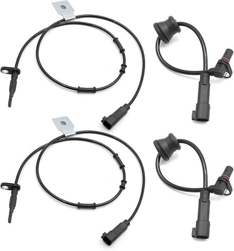 UOIENRT 4Pcs 520811372 Front and Rear Driver and Passenger Side ABS Wheel Speed Sensor Replacement for Chevrolet Equinox 2010-2015 Replacement for GMC Terrain 2010-2015 Replace 20711372 in Saudi Arabia